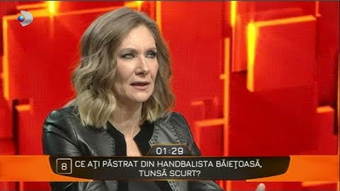 40 de intrebari cu Denise Rifai - Ce a pastrat Romanita Iovan din handbalista baietoasa, tunsa scurt