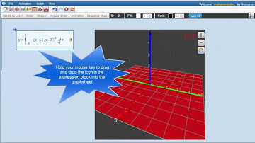 Video 3- Solid of Revolution in 3D graph sheet