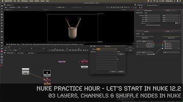 Let’s start in NUKE 12.2 - 03 Layers, Channels & Shuffle Nodes in NUKE