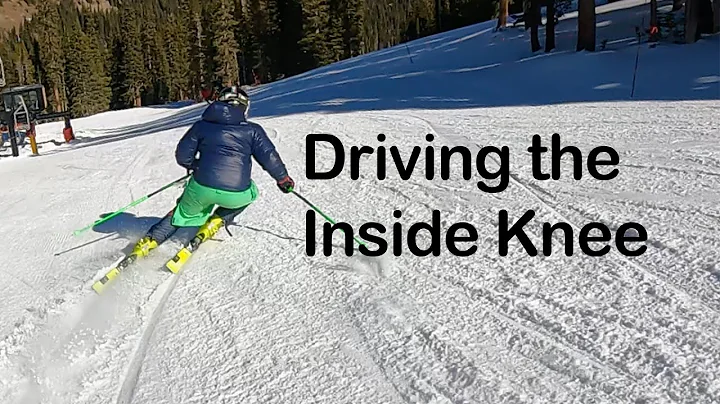 Use of the inside leg to change turn radius
