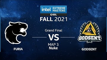 CSGO - FURIA vs. GODSENT [Nuke] Map 3 - IEM Fall 2021 - Grand Final - NA