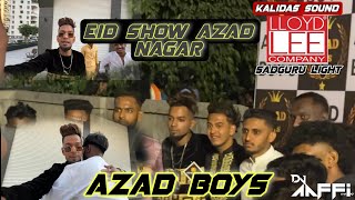 Kalidas Audio Raigad (Lloyd Lee) | DJ Aaffi  | Ramazan EID 2024 | Azad Nagar Wanowrie Pune