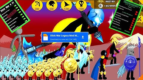 Stick War Legacy Mod Menu Download Link  New Update + Unlimited Everything!!