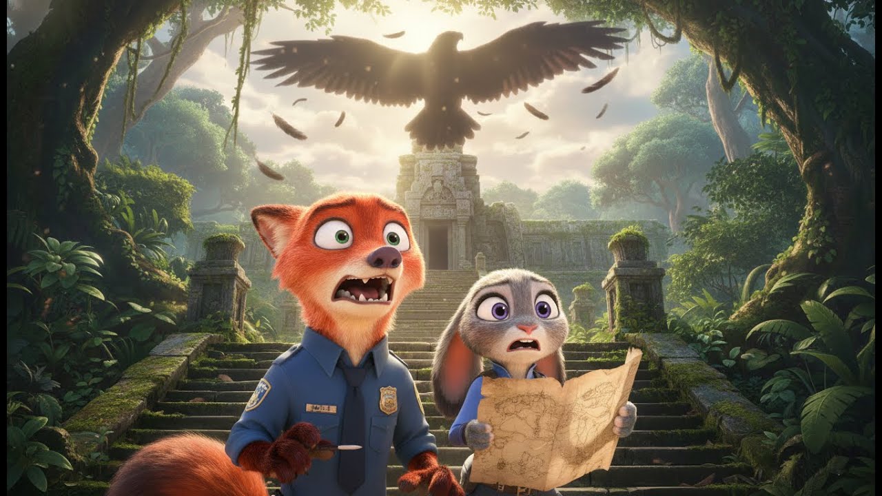 😲 OMG 🐦 Nick & Judy Explore the Mysterious Land of Birds! 🦊🐇