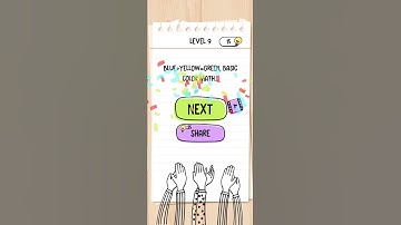 Brain test Level 9 Where is the green ball Walkthrough