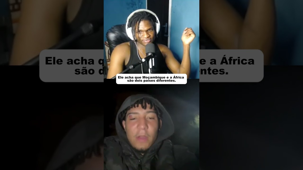 Ele acha que Moçambique e a África são dois países diferentes