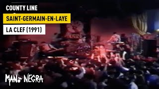 Mano Negra - County Line - Live in Saint-Germain-en-Laye (La CLEF) - 1991 (Official Live Video)