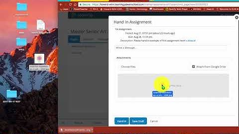 Student View of Powerschool Learning