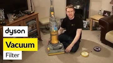 How to replace the Dyson filters on a Dyson DC04 vacuum cleaner