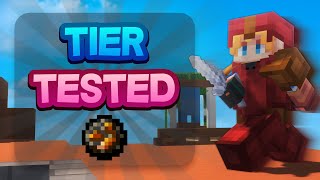 I got TIER TESTED in Minecraft...