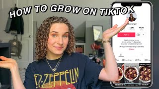 HOW TO GROW ON TIKTOK | 400k + in 3 months, growth tips + strategy