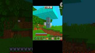 Minecraft rarest diamond tree chance 0.00000001% in Minecraft #viral #shorts
