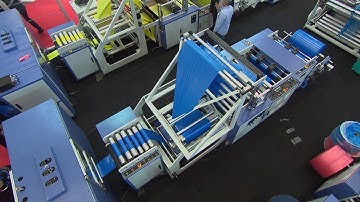 PS-ROLL 900 M HEAVY DUTY INDUSTRIAL BOTTOM SEAL GARBAGE BAG ON ROLL MACHINE( FOLDING FOR C,V,G,Z )