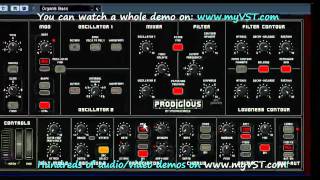 Prodigious Synthesizer - Free VST - myVST Demo