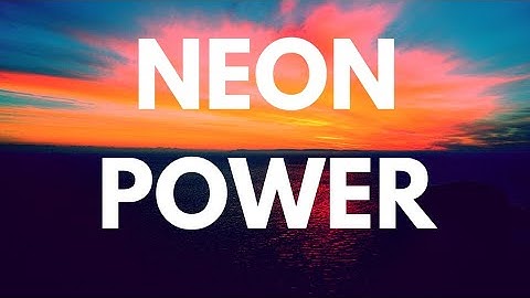 NEON POWER LOGO INTRO