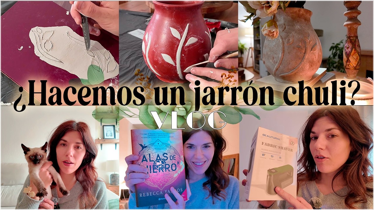 TRANFORMO un JARRÓN EFECTO ANTIGUO | Manteniendo una POSITUD ACTITIVA 💪😊 VLOG 🏠❤️