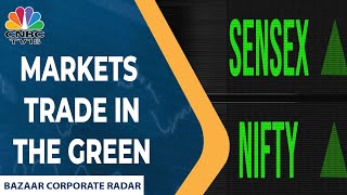 Markets Trade Higher With  Nifty Around 17,950 | Bazaar Corporate Radar | CNBC TV18