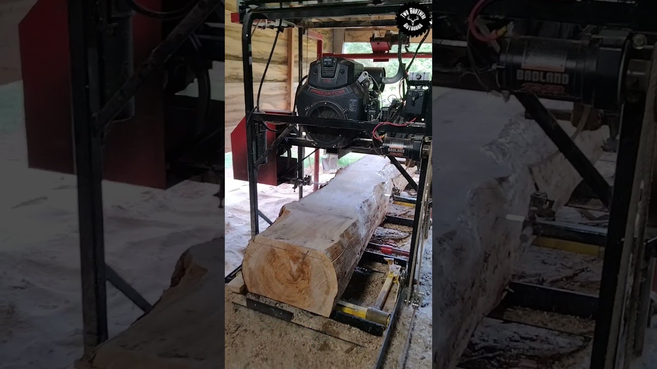 Close look at Drive system! #shortvideo #sawmill #log