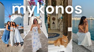 the start to a mama mia summer | mykonos travel vlog, european summer, greece trip