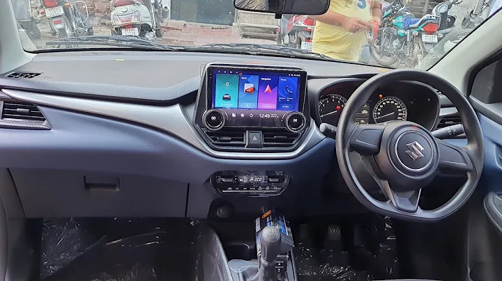 2024 new Baleno Sigma without wiring cutting install diamond 2K Android entertainment system