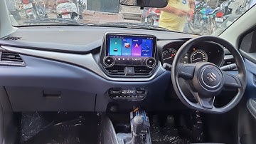 2024 new Baleno Sigma without wiring cutting install diamond 2K Android entertainment system