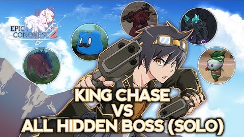 SOLO CHASE VS ALL HIDDEN BOSS || EPIC CONQUEST 2