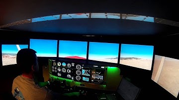 Redbird Simulator spin and recovery