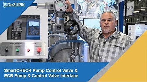 DeZURIK APCO CPC SmartCHECK Pump Control Valve & ECB Pump & Control Valve Interface