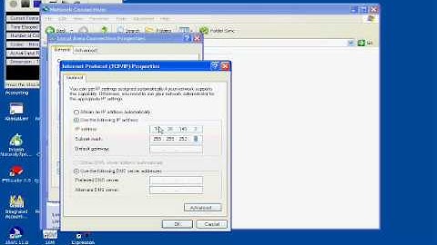 Setting IP and Checking with IPConfig.wmv