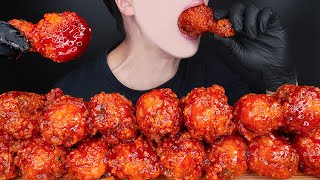 ASMR BBQ FRIED CHICKEN MUKBANG 황금올리브 양념 닭다리 치킨 먹방 チキン 咀嚼音 ayam goreng 鸡 ไก่ทอด Gà rán EATING SOUNDS