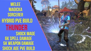 ESO Melee Magicka Sorcerer PVE Build - Thunder - Waking Flame