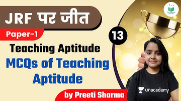 07:30 AM - NTA UGC NET 2021 | Teaching Aptitude by Preeti Sharma | MCQs of Teaching Aptitude