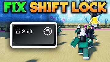 (EASY) How to FIX SHIFT LOCK bug in Roblox not Working (PC) 2025