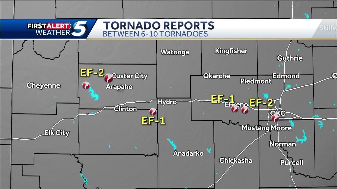 NWS releases preliminary ratings for 2 tornadoes that touched down on ...