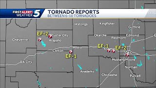 NWS releases preliminary ratings for 2 tornadoes that touched down on Sunday