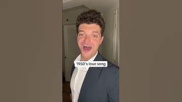 Thumbnail of #comedy #comedysong #1950s #1950smusic #theatrekid #musicalcomedy
