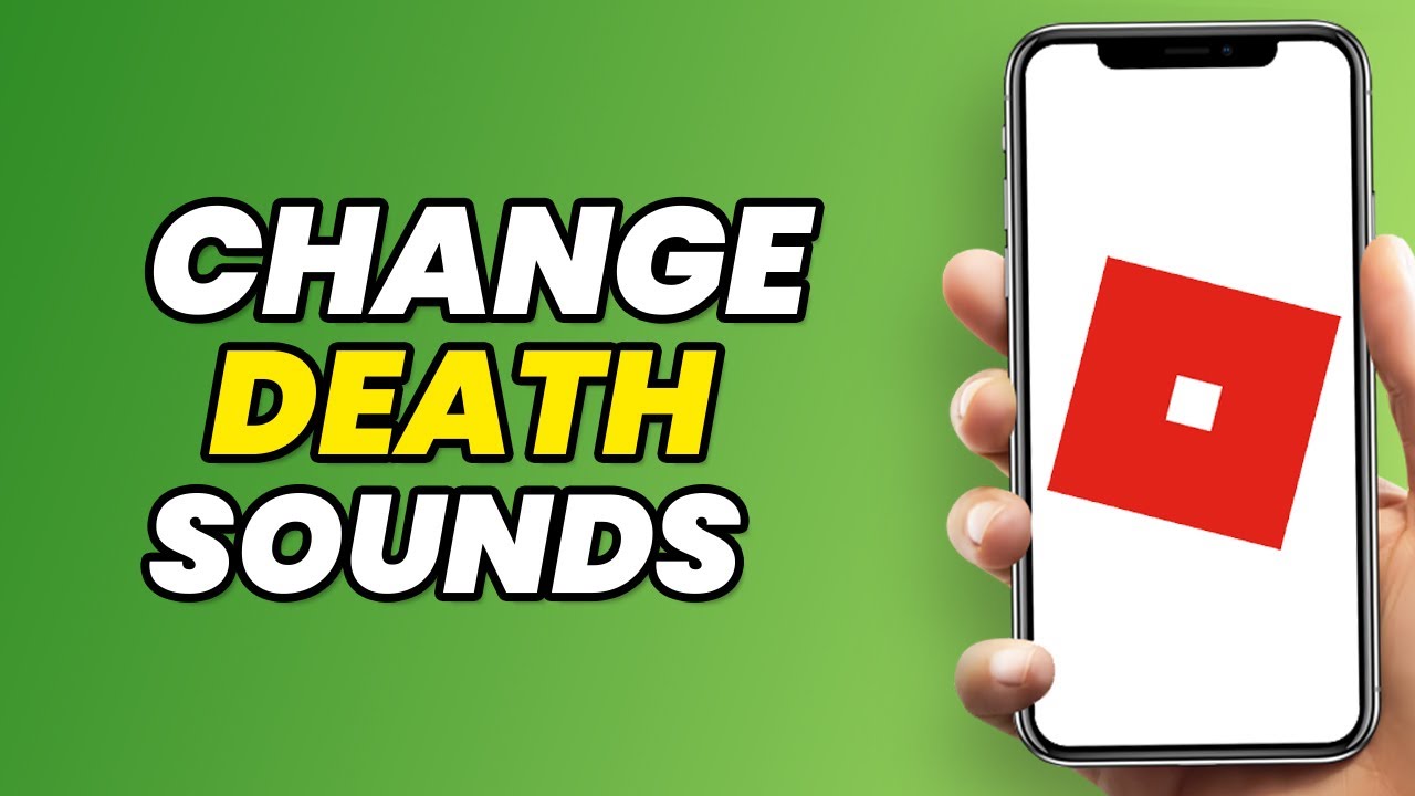 How To Change Roblox Death Sound (NEW UPDATE 2023) - YouTube