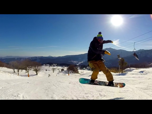 【お洒落なグラトリ】 스노보드 groundtrick snow snowboard awesome gopro awesome nollie ollie howto wow 動画 trick