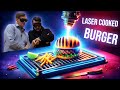 Can a steel cutting laser cook a perfect burger