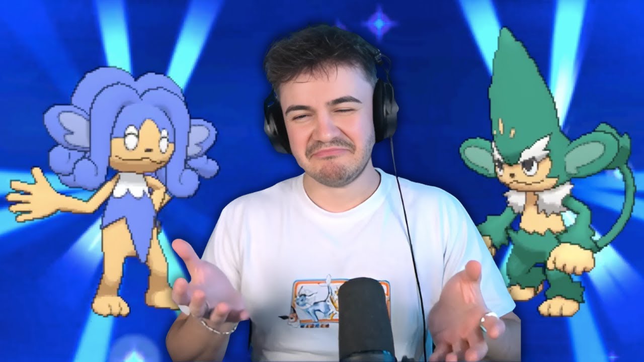 Johnstone Reacts to Shiny SIMISAGE and SIMIPOUR