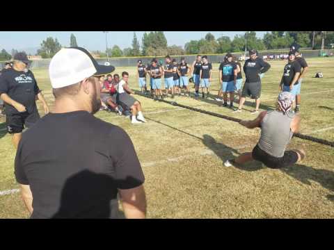 Close loss to Capo's offensive line!