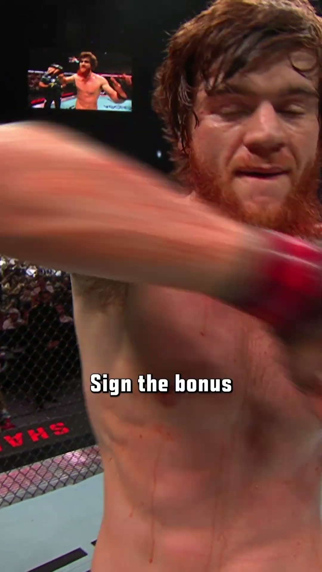 Shara Magomedov on the mic is everything ? #UFCSaudiArabia