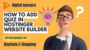 How to Add a Quiz in Your Hostinger Website Builder