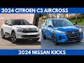 Comparing The 2024 Citroen C3 Aircross Vs. Nissan Kicks are great compact SUVs Compariso