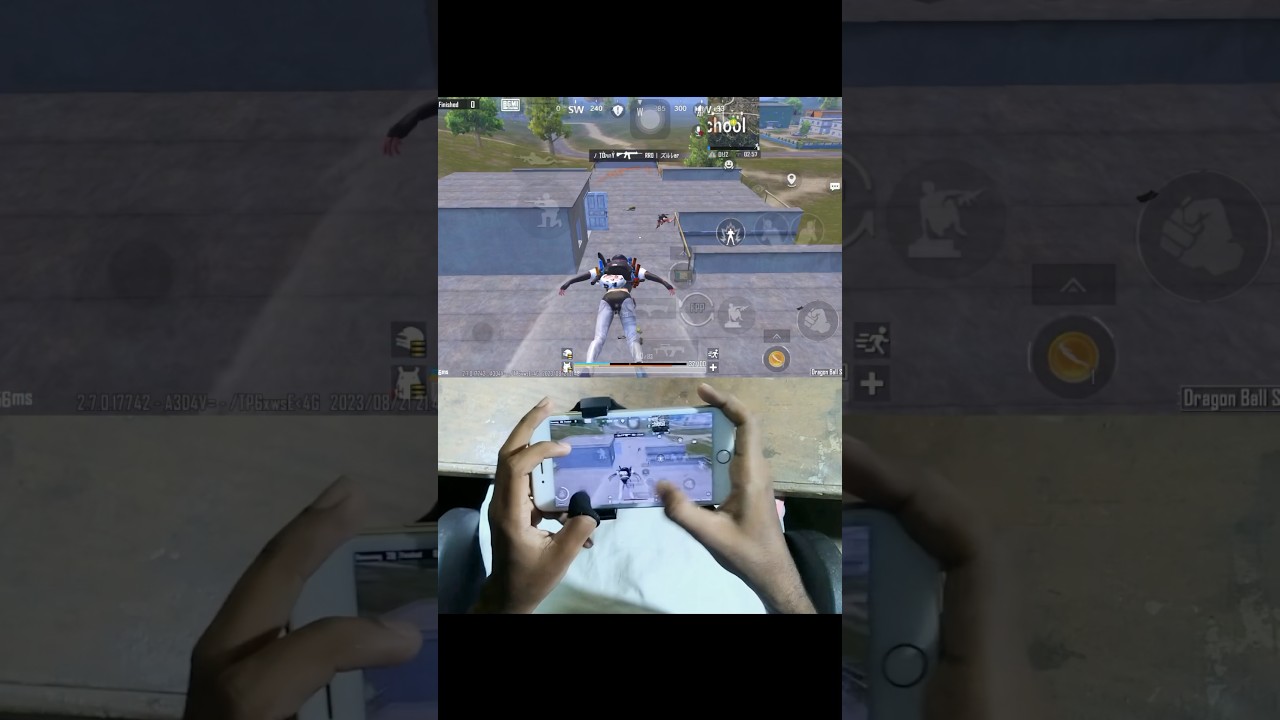 Full squad destroyed 🔥😈 #pubgmobile #pubg #bgmi #handcam #shorts