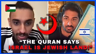 Pro-Palestinian Arab Learns Palestine Is A LIE! (Even According To Islam…