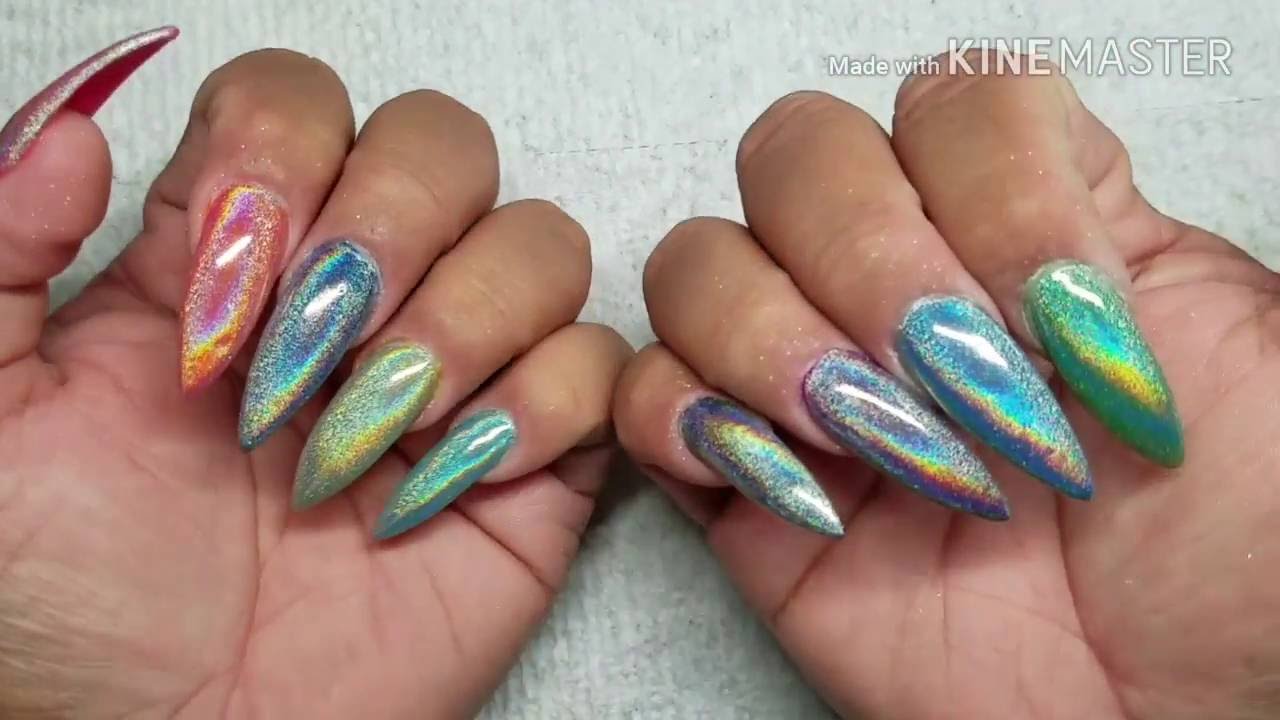 Glitter Unicorn Nails - wide 8