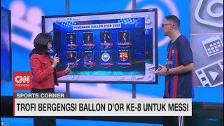 Trofi Bergengsi Ballon D'or Ke 8 Untuk Messi