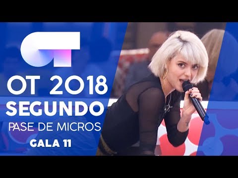 "CRAZY IN LOVE" - ALBA RECHE | SEGUNDO PASE DE MICROS GALA 11 | OT 2018
