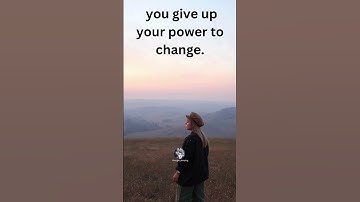 Blaming Others Steals Your Power – Robert Anthony